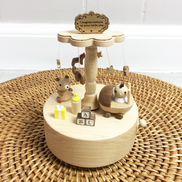 Wonderful Life Other - Wonderful Life Wood Music Baby Congratulations